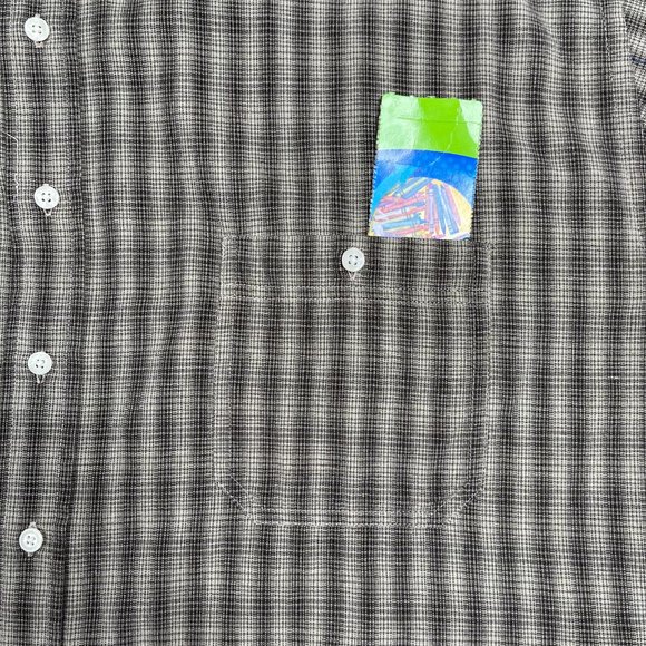 % St John's Bay Long Sleeve Strip Shirt Sz 3XLT (Tall) - Picture 3 of 11